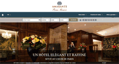 Desktop Screenshot of amarantebeaumanoir.fr